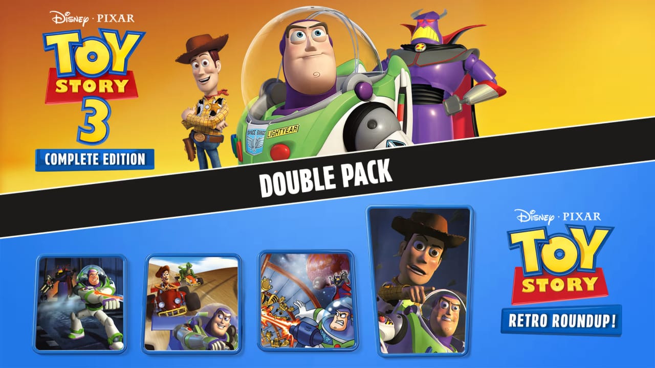 玩具总动员：复古大集合！+玩具总动员3完整版 双合集丨Disney/Pixar Toy Story: Retro Roundup! + Toy Story 3 Complete Edition Double Pack-LanTi云网创