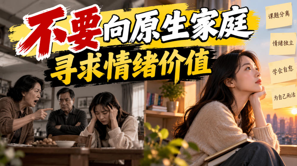 某公众号付费文章：不要向原生家庭寻求情绪价值-LanTi云网创